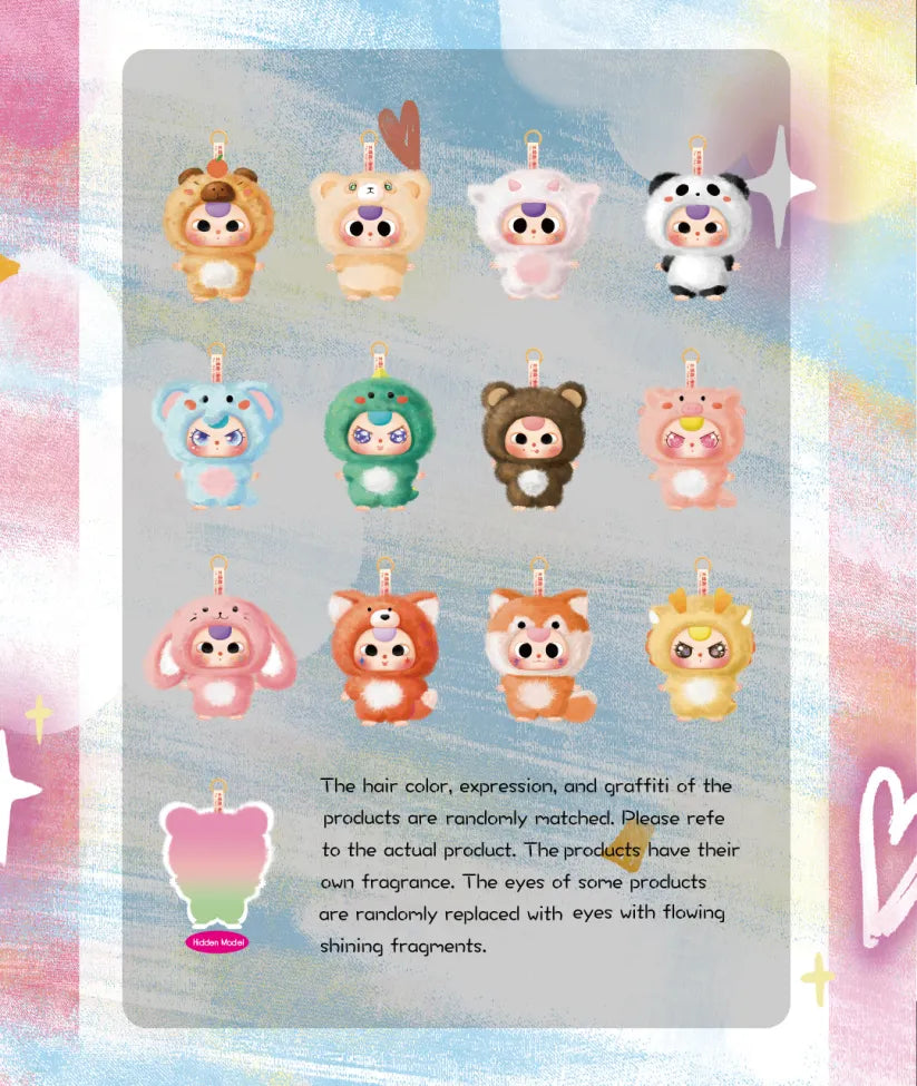 Baby Three De Lovely Series Plush Blind Box