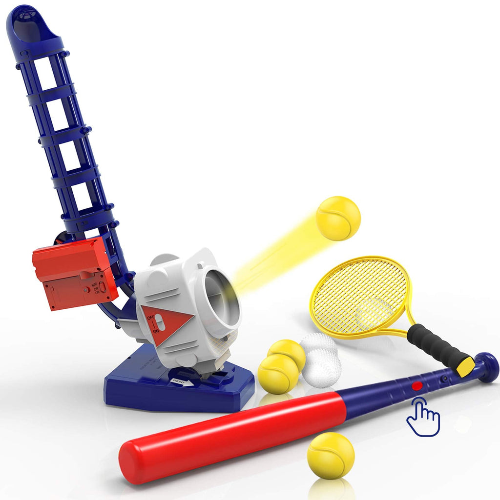 6 Balls Compatible With My First Baseball & Tennis Pitching Machine
