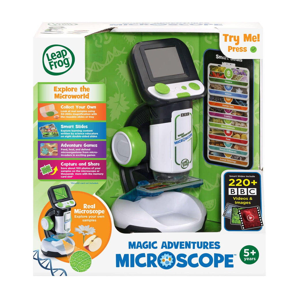Adventures Interactive Learning Microscope with BBC Videos