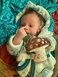 Baby Teether with Crinkle Sound & Ribbons, Great Gift For Newborn
