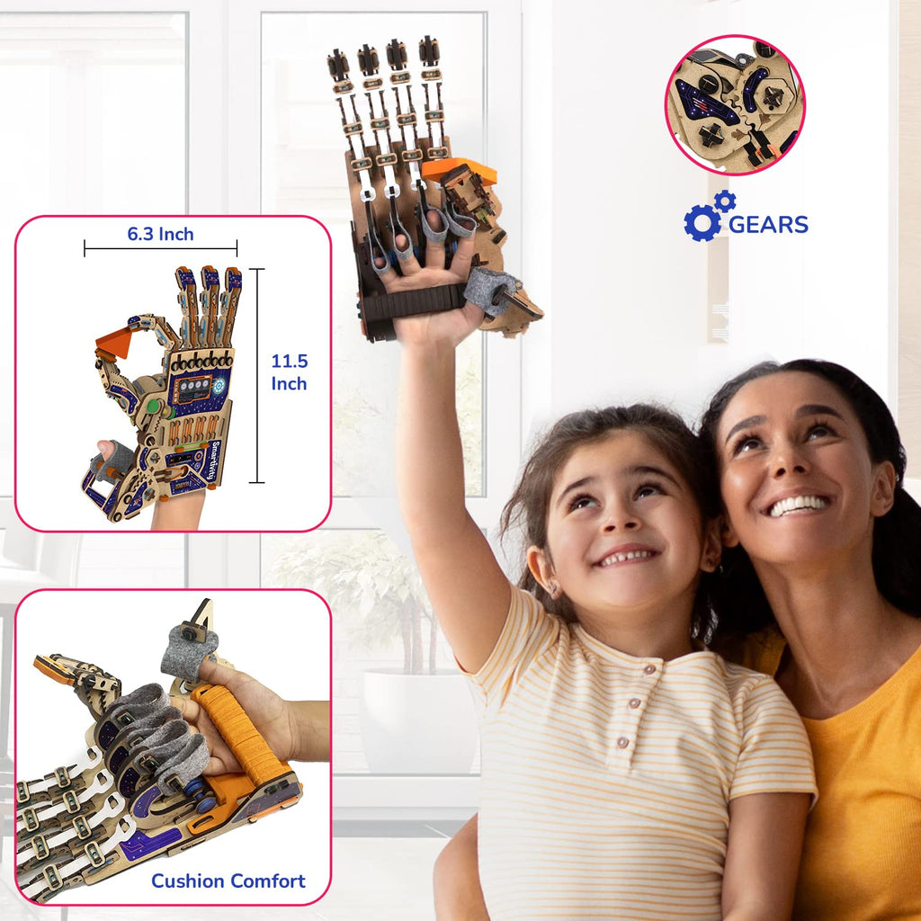 DIY Robotic Mechanical Hand: Fun STEM Learning for Kids 8-14