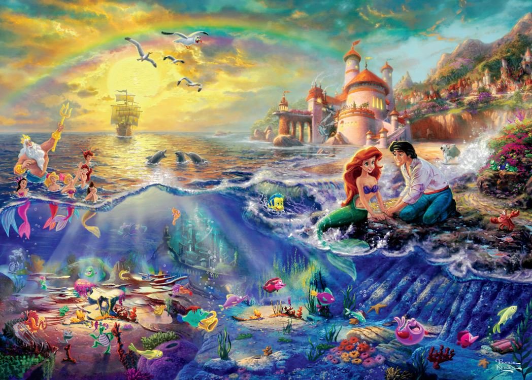 4 in 1 Disney Dream Collection Puzzle