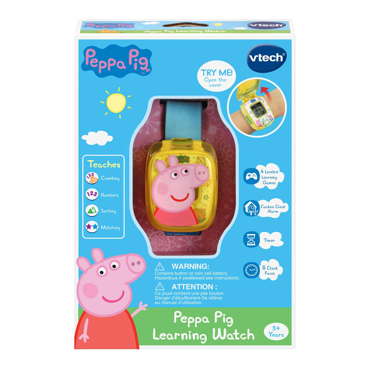 Peppa Pig Adventure Learning Watch - A World of Fun and Learning Smartwatch Toy