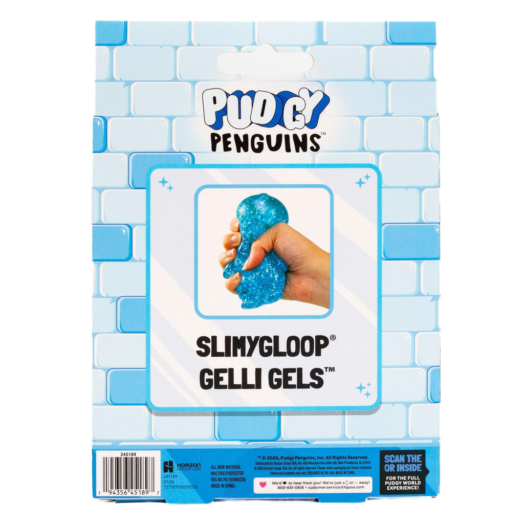Horizon Group USA Slimygloop Gelli Gels, Blue Squishmallows