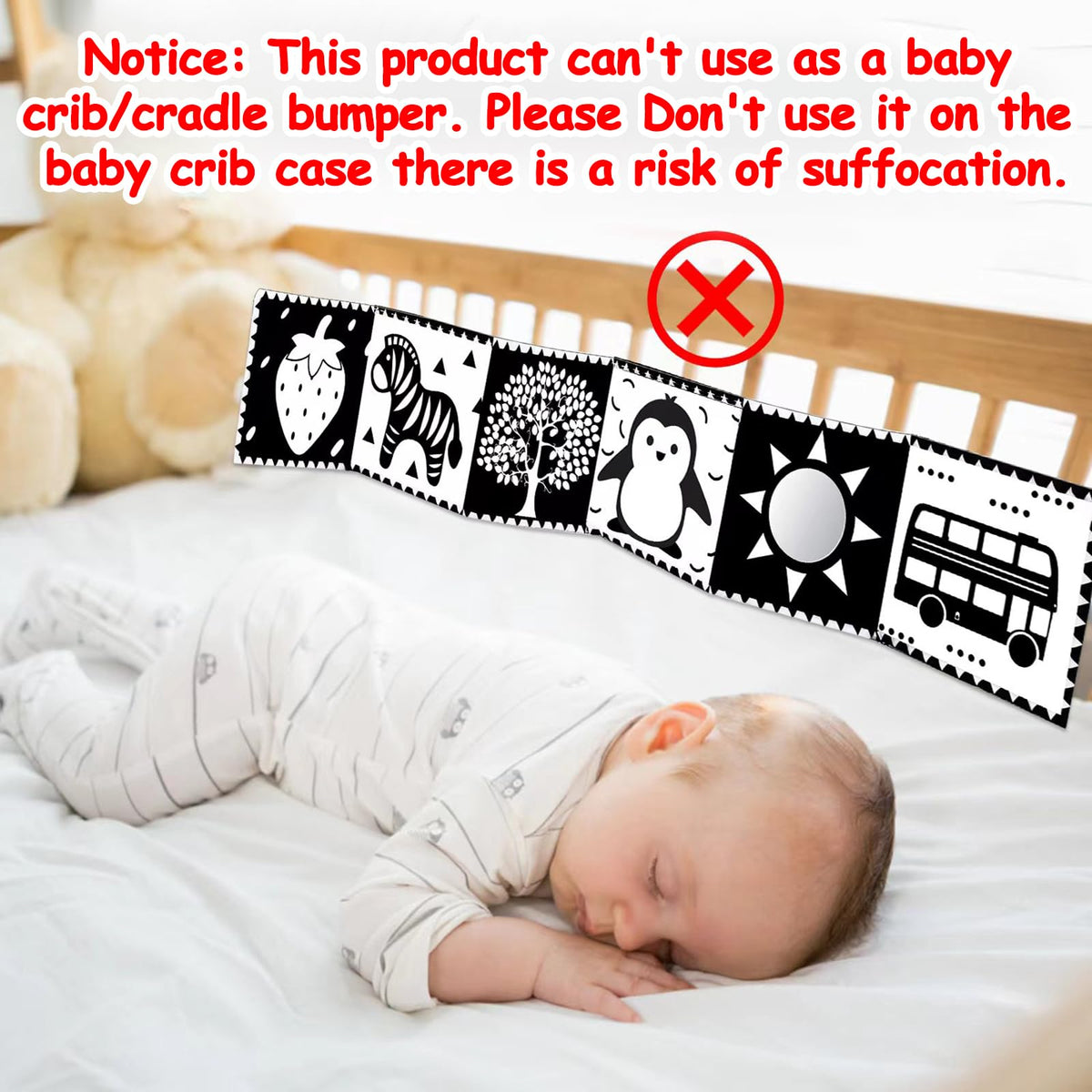 Peekaboo NewBorn Baby Soft Book – Perfect for Tummy Time & Snuggles