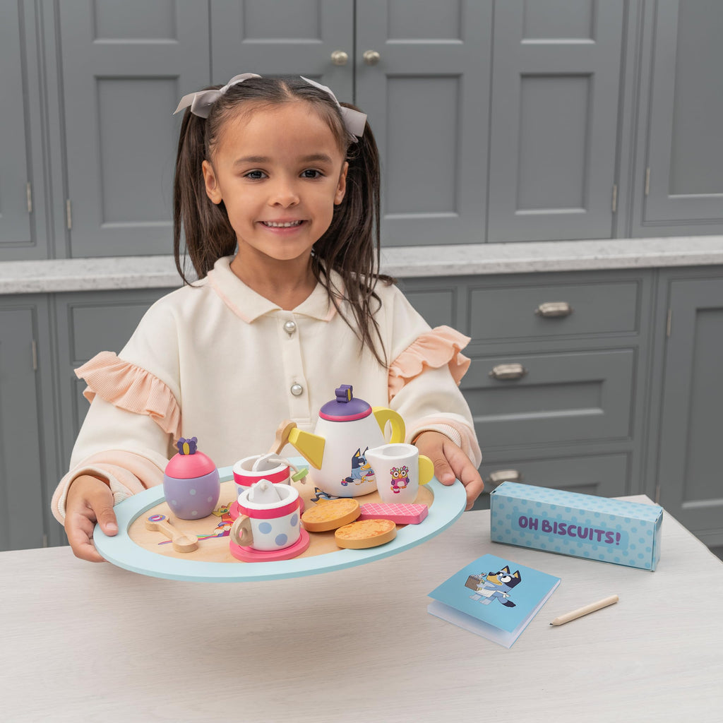Bluey Wooden Tea Party Set