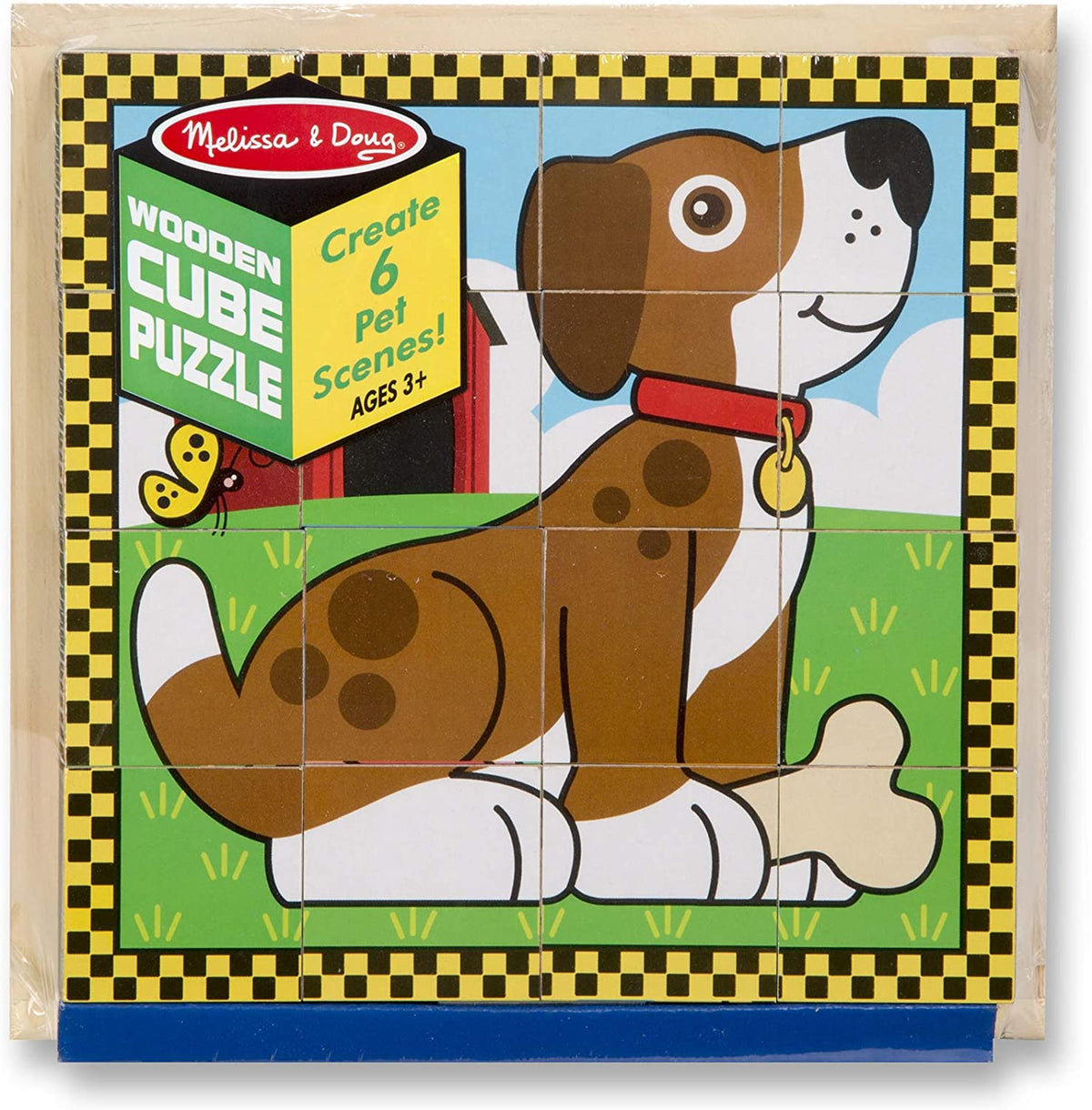 Montessori Animal 9 Cubes Puzzle