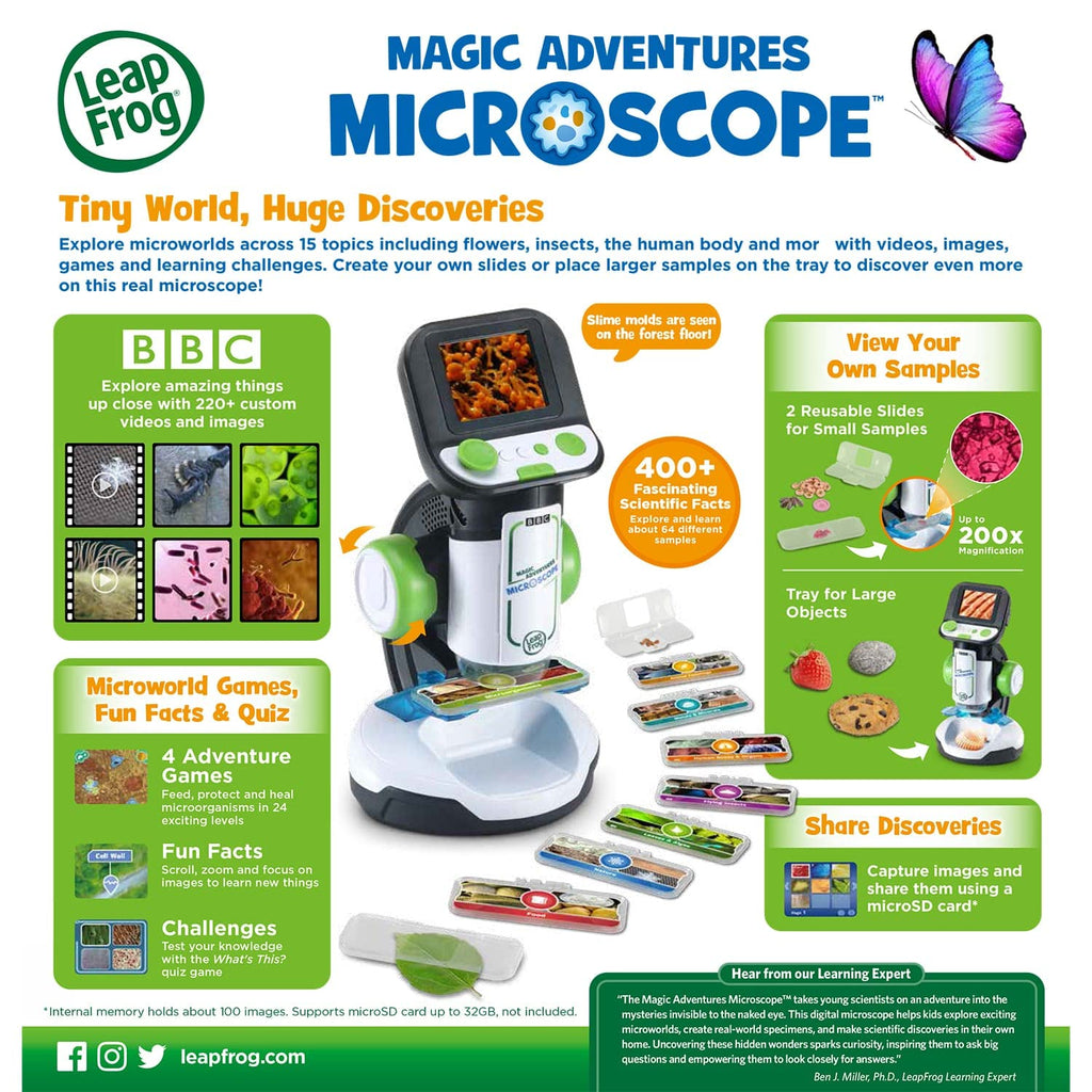 Adventures Interactive Learning Microscope with BBC Videos