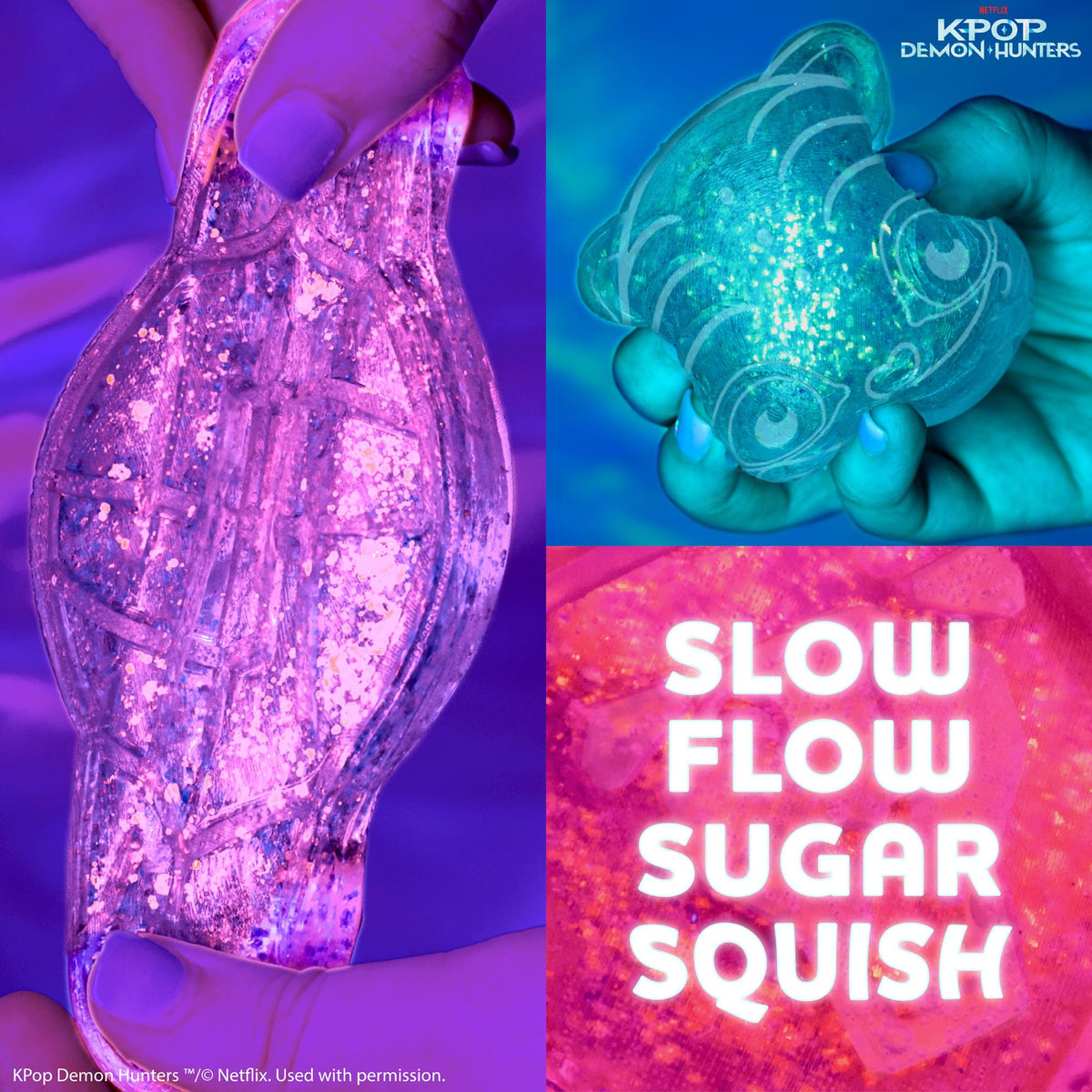 Horizon Group USA Slimygloop Gelli Gels, Blue Squishmallows