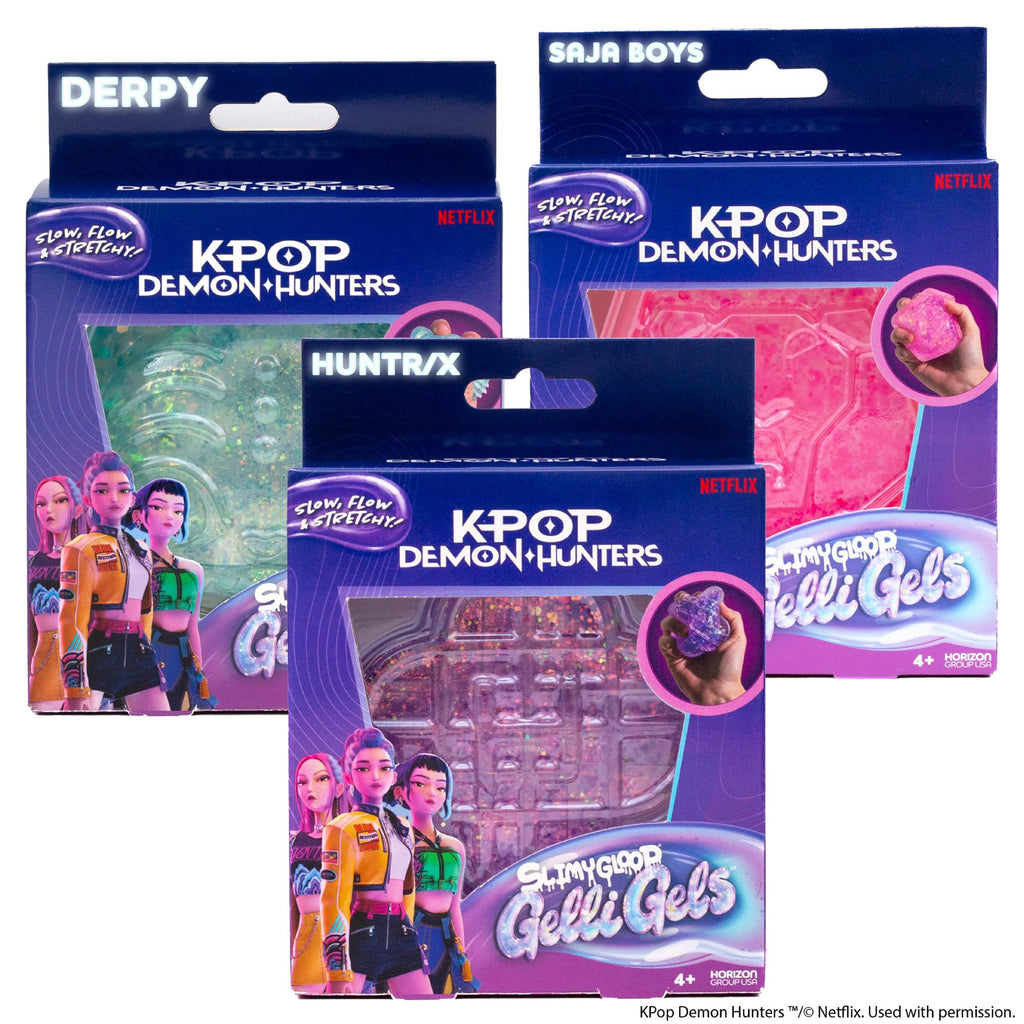 Horizon Group USA Slimygloop Gelli Gels, Blue Squishmallows