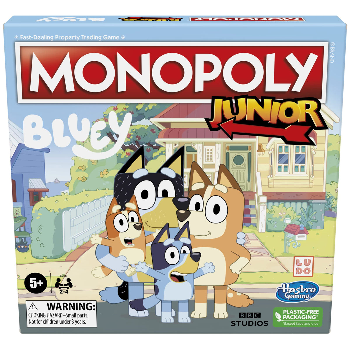 Bluey Monopoly Junior Board Game - Special Edition
