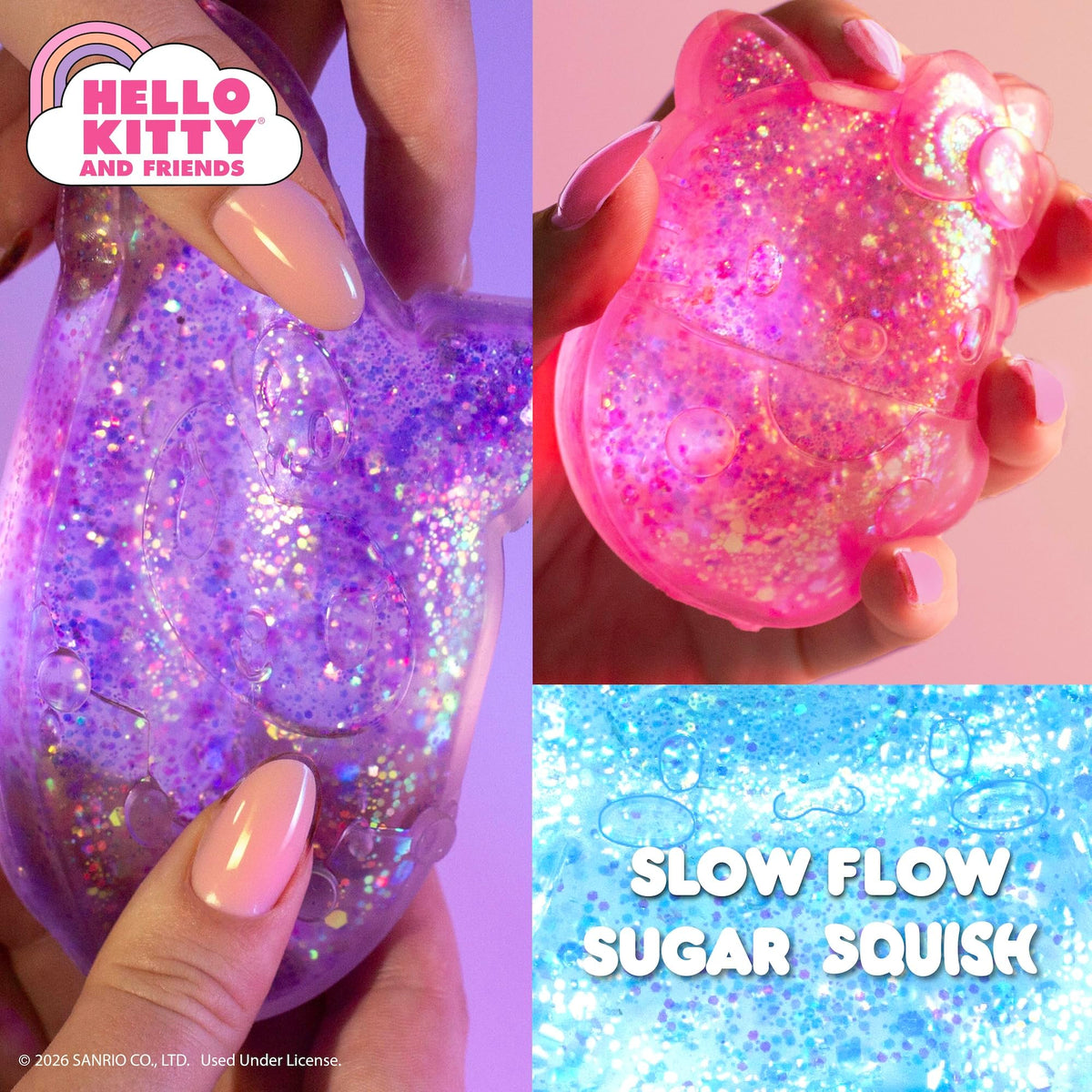 Horizon Group USA Slimygloop Gelli Gels, Blue Squishmallows