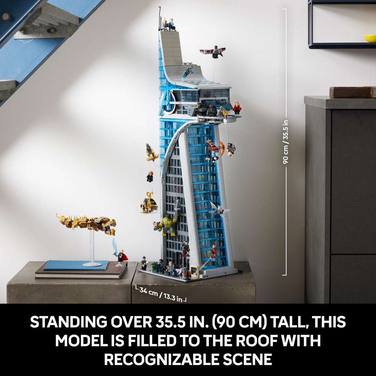 Epic Marvel Avengers Tower LEGO Set