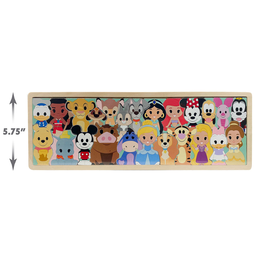 Disney Character Wooden Puzzle Adventure - 25-Piece Fun & Educational Toy