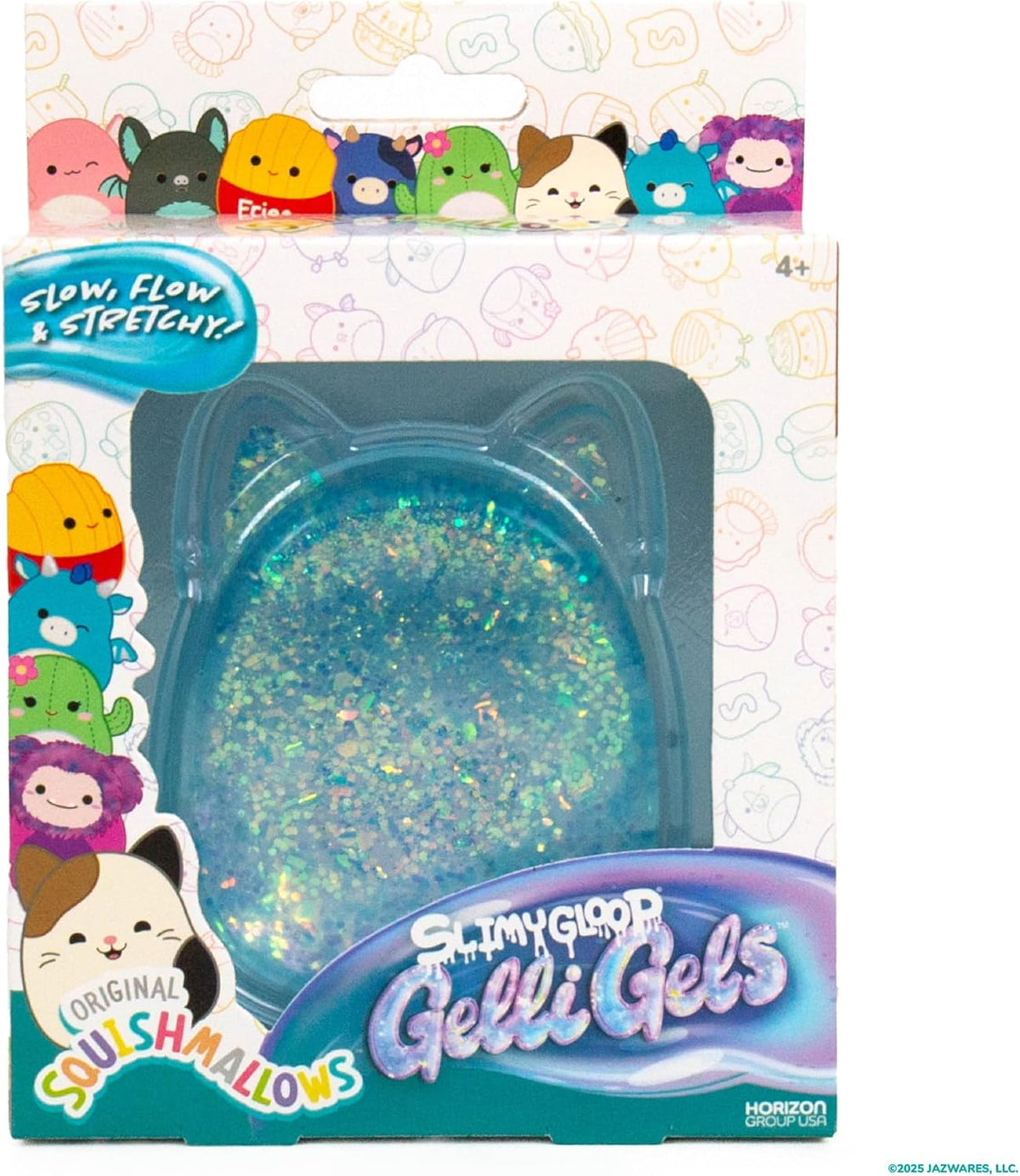 Horizon Group USA Slimygloop Gelli Gels, Blue Squishmallows