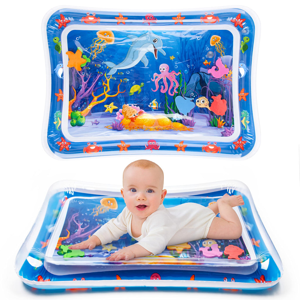 MyPool Inflatable Tummy Time Water Mat for Babies