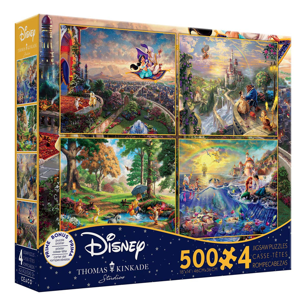 4 in 1 Disney Dream Collection Puzzle