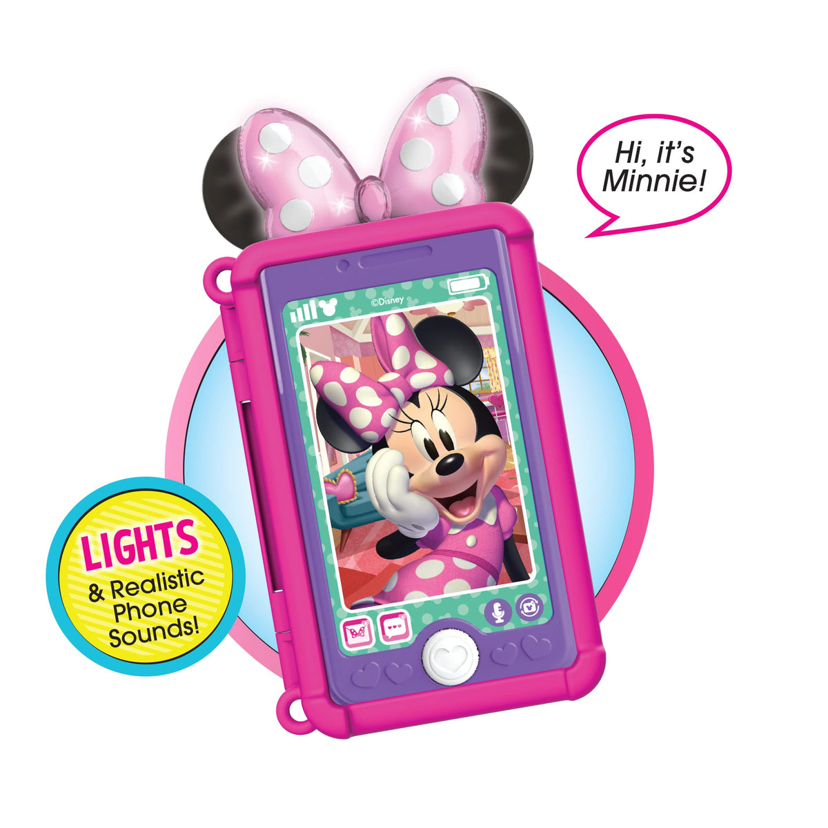 Minnie Mouse Junior Cell Phone and Camera Set