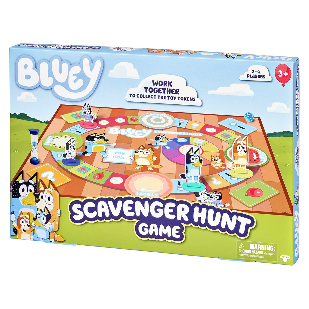Bluey Scavenger Hunt Board Game