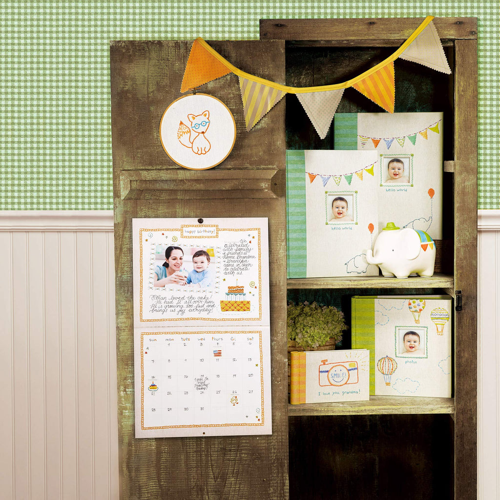 My First Year Calendar with Milestone Stickers