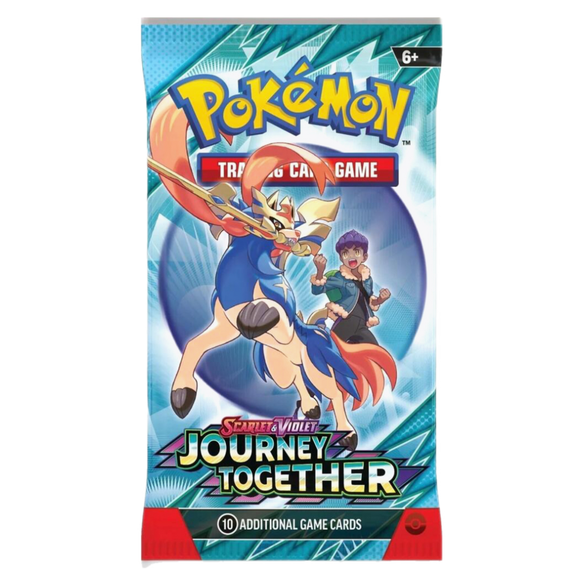 Pokemon TCG: Pokemon Journey Together Booster Pack (10 cards)